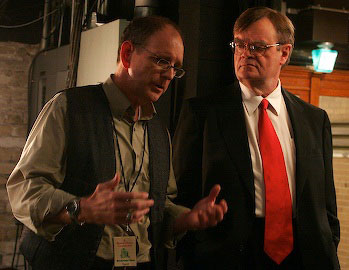 Tim Russell and Garrison Keillor
